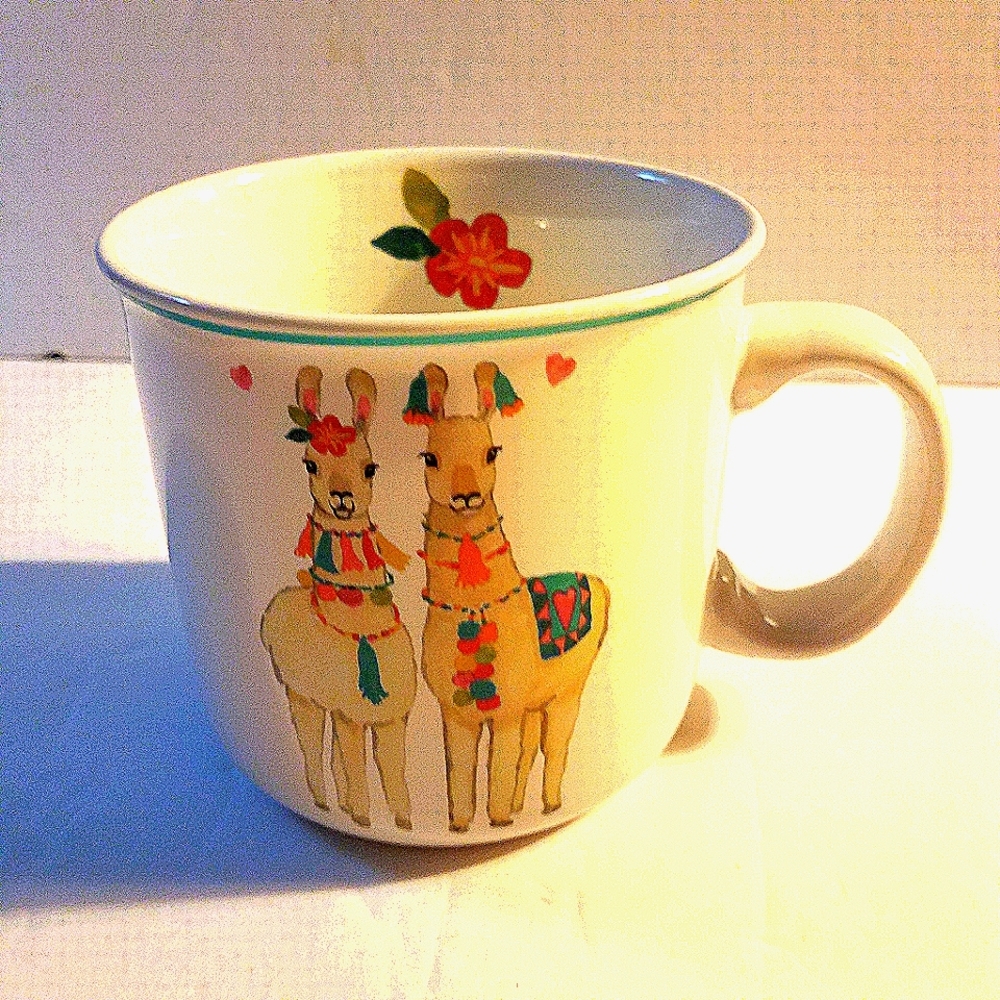 Madison Studio Llama Mug NWOT